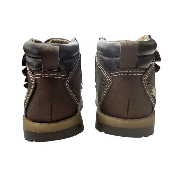 Vtg 2005 Bob the Builder Baby Toddler Work Boots Sz 2 Buster Brown Shoes Y2K - Picture 7 of 10